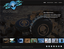 Tablet Screenshot of bluealien.net